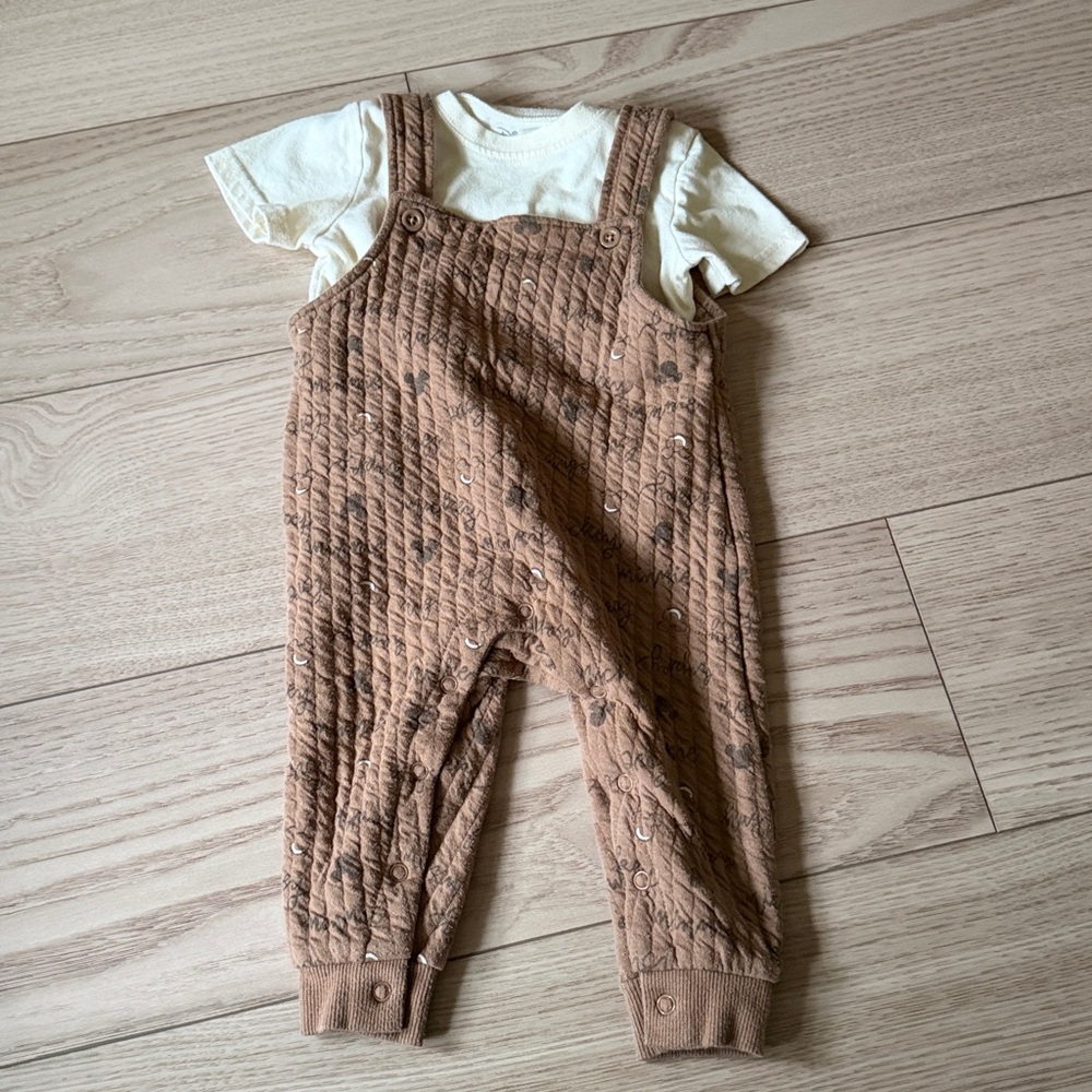 Disney Baby Cream Outfit